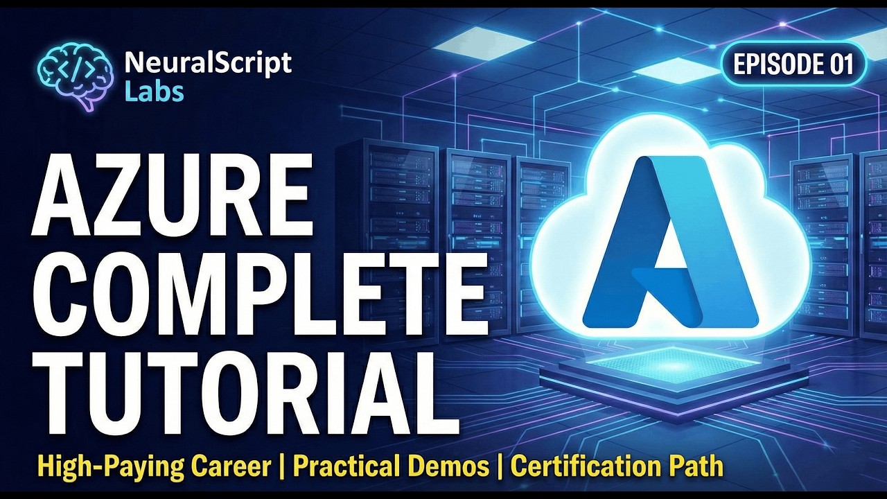 Master Microsoft Azure from Scratch! The Ultimate Cloud Computing Guide for 2026. ☁️