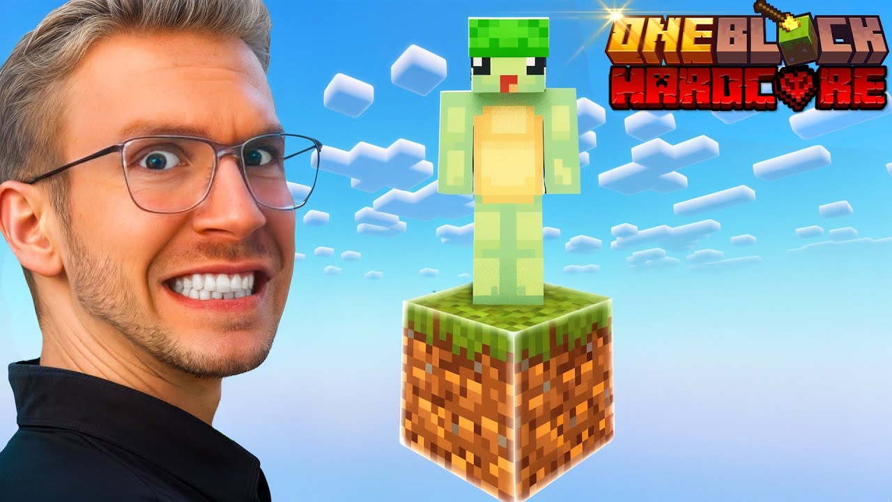 I'M PLAYING MINECRAFT ONEBLOCK FOR THE FIRST TIME 😱 (New Project)