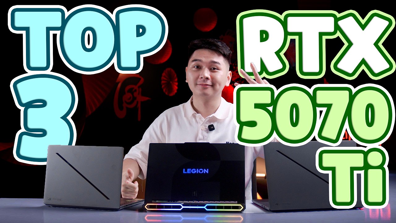 TOP 3 Laptop Gaming RTX 5070Ti CAO CẤP 2026 | LaptopWorld