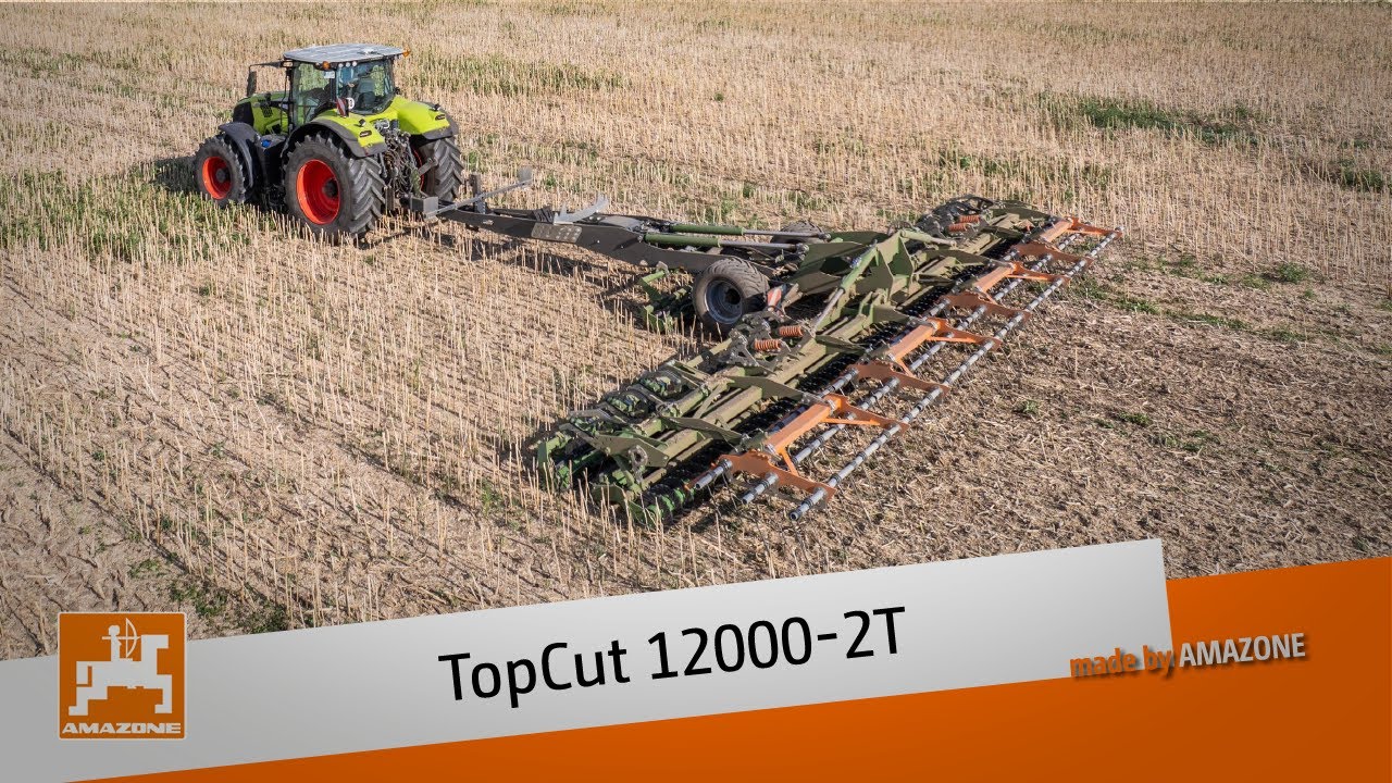 TopCut 12000-2T – Claas Axion 870 | AMAZONE