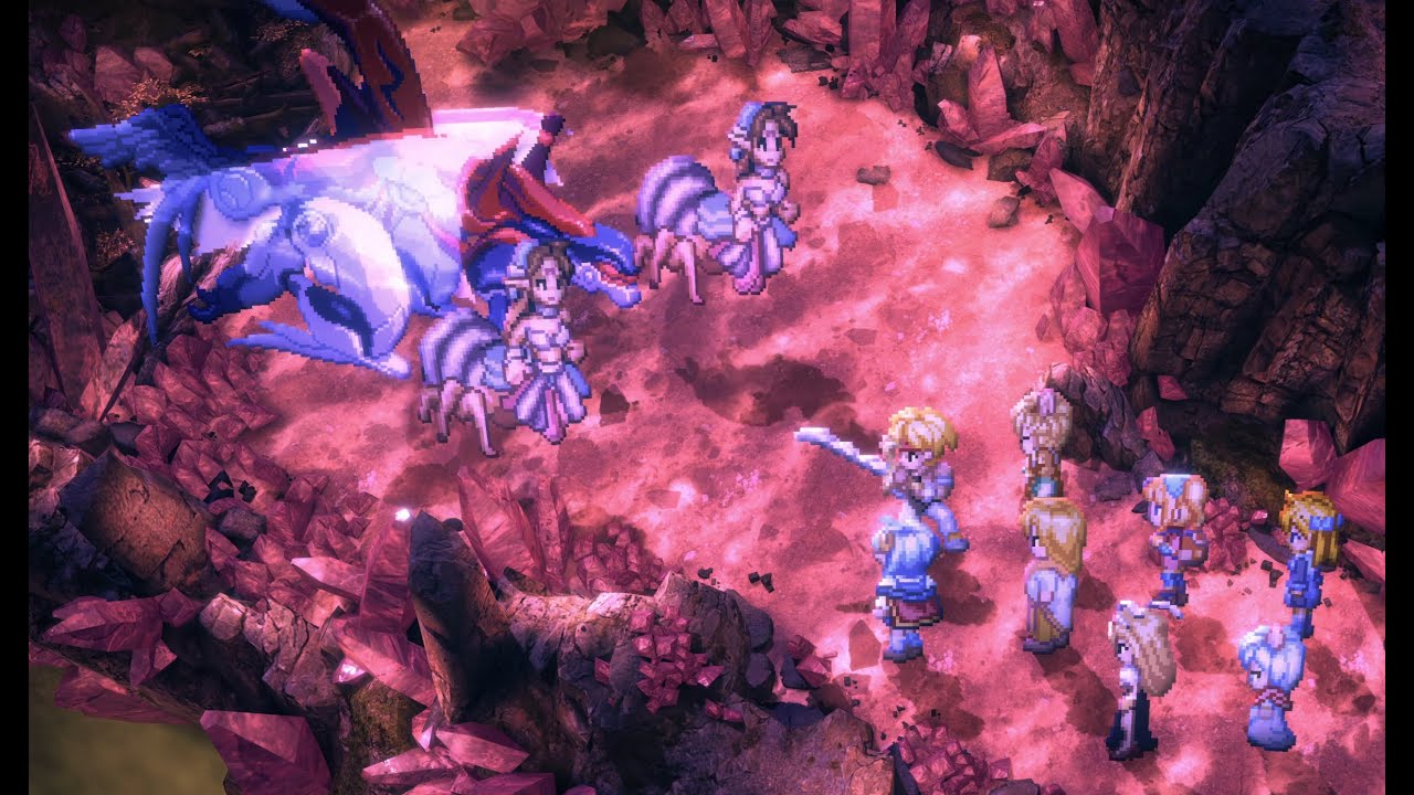 Star Ocean 2 - The Second Story R「Boss 13 ~ Arachnovia (Cave of Crimson Crystals, Noel Joins)」