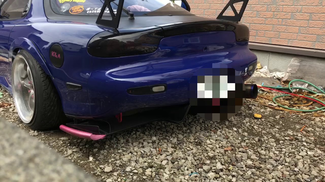 FD3S TRUSTフルチタンマフラー サウンド