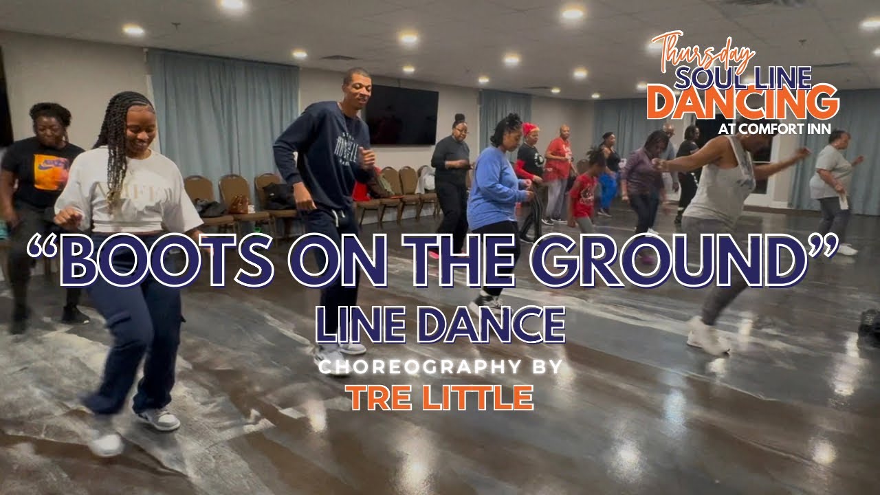 BOOTS ON THE GROUND Line Dance (803 Fresh) | Started early but still had fun | BCAC