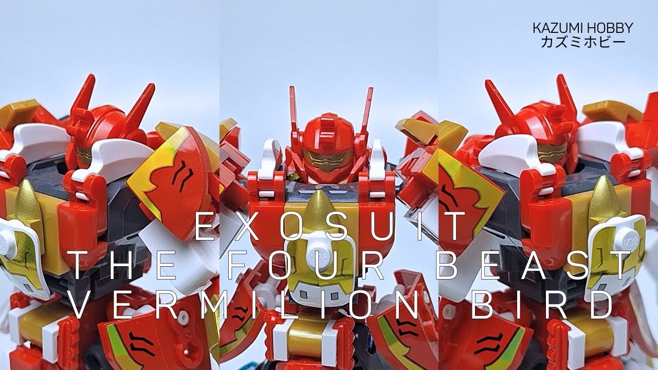 Sluban Exosuit Vermilion Bird Unboxing and Speed Build - Mecha Transformation Review