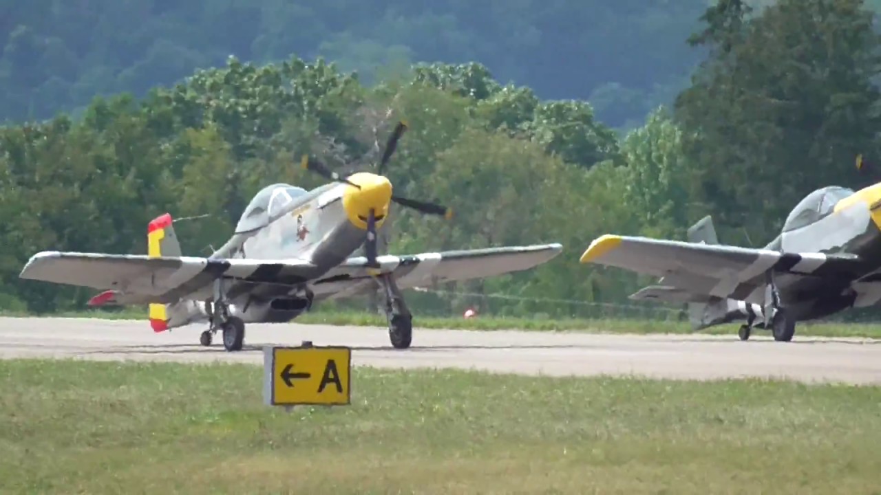 Titan Aircraft T-51 Mustang P51 Mustang Kitplane. Walk Around, Tandem Take Off.