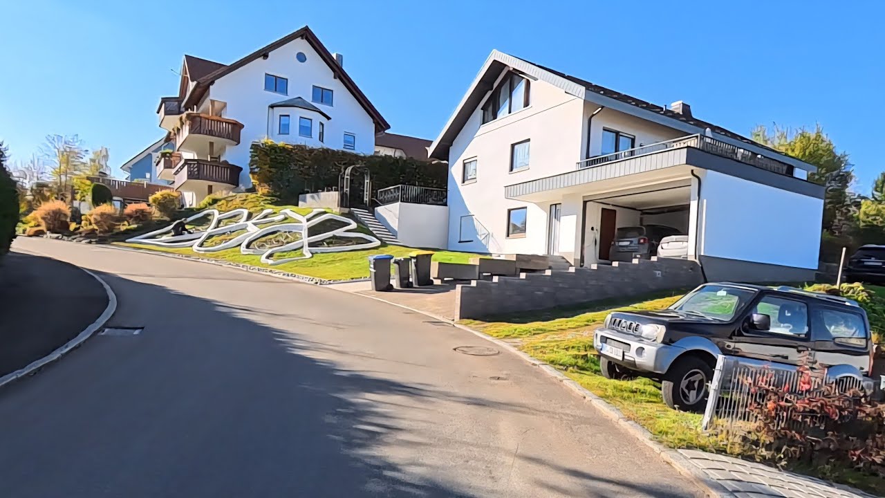 🚗 Golden Autumn in the Black Forest 🇩🇪 3🍂 Scenic Drive from Furtwangen to Villingen - Schwenningen