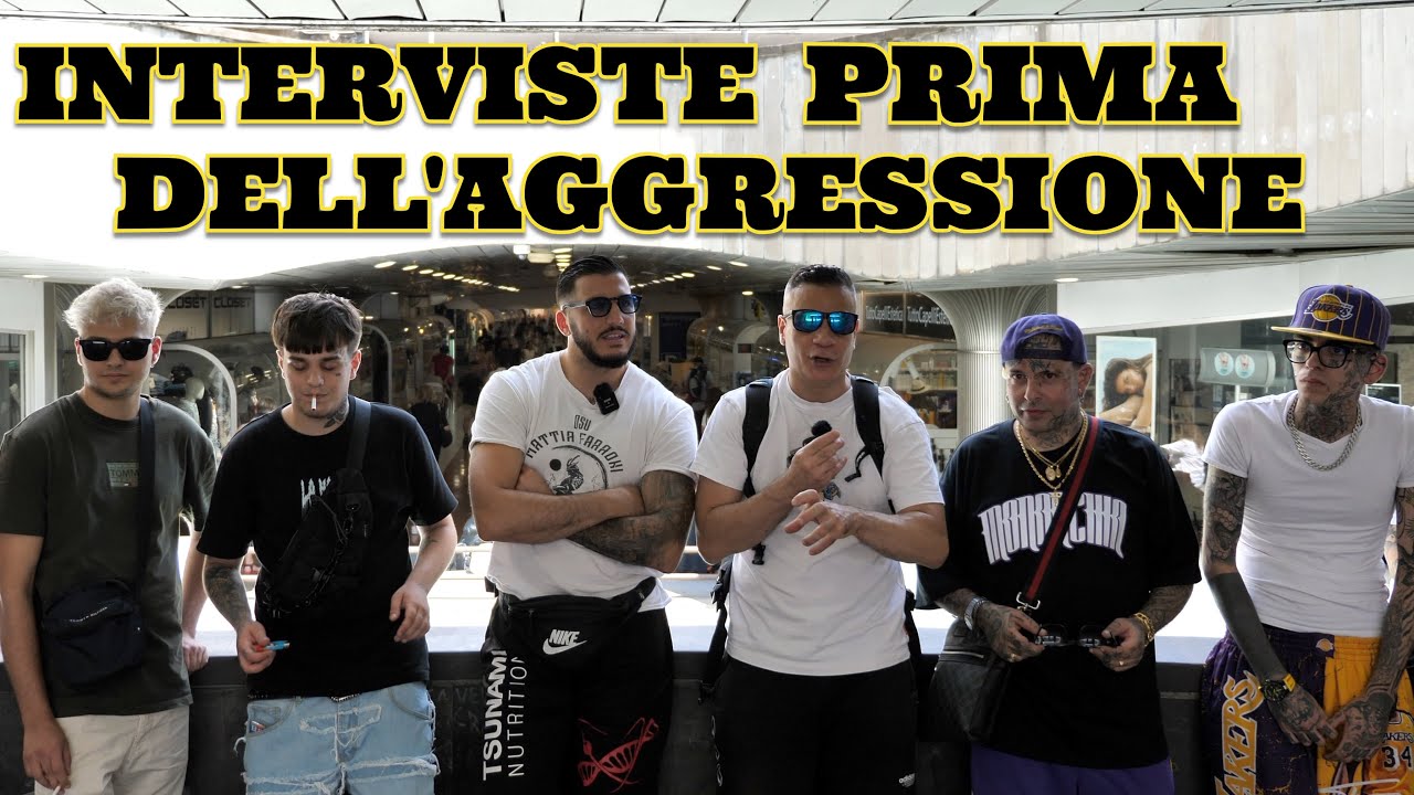 Interviste durante aggressione alla Stazione di Firenze