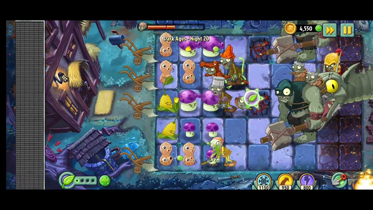قتال زعيم عالم الضلام PVZ2