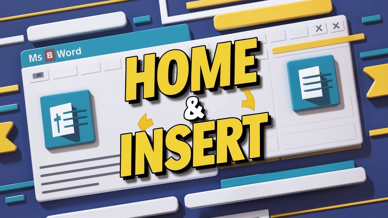 MS Word Home & Insert Tab Kya Hai? | Step By Step Hindi