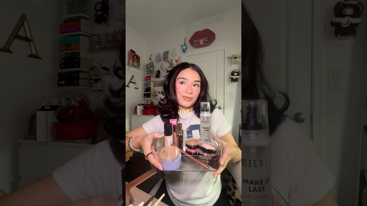 full face of cruelty free makeup: ep 2 milani cosmetics 🐰💝🫧🧚🏼&zwj;♀️ #crueltyfreemakeup