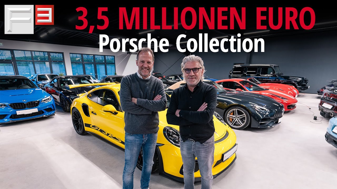 Unsere 3,5 Millionen € Porsche Collection!😱