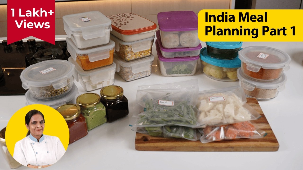 Indian Meal Planning for Working Women | Full Week Prep Ideas | Time-Saving Cooking Tips & Tricks