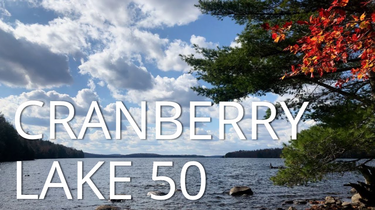 SOLO BACKPACKING 50 MILES : CRANBERRY LAKE