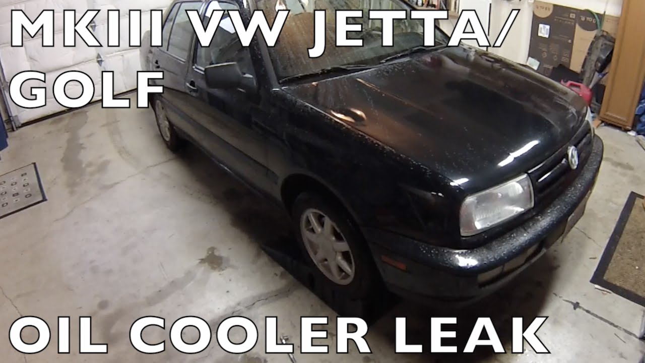 VW Jetta / Golf Oil Cooler Leak MKIII