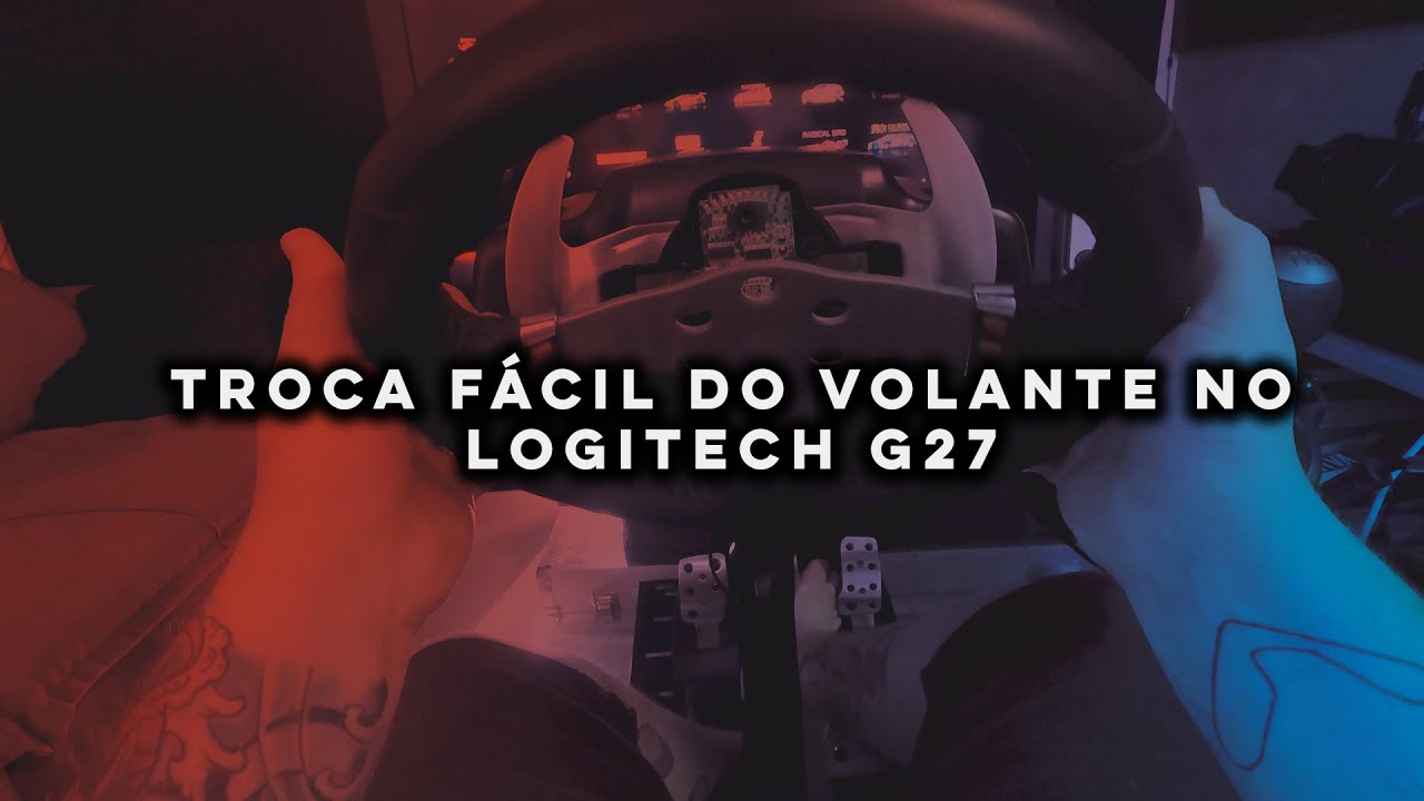 Como trocar o volante do G27