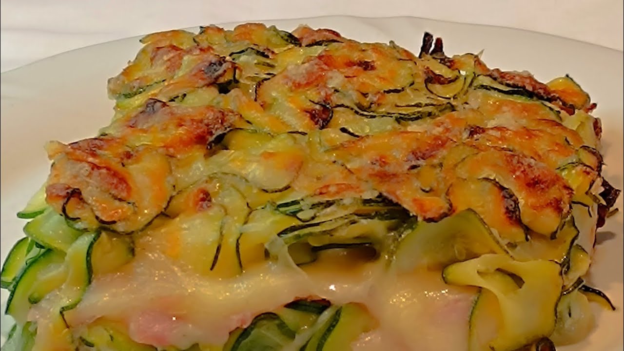 SFORMATO DI ZUCCHINE solo tre INGREDIENTI veloce e semplice vi piacerà