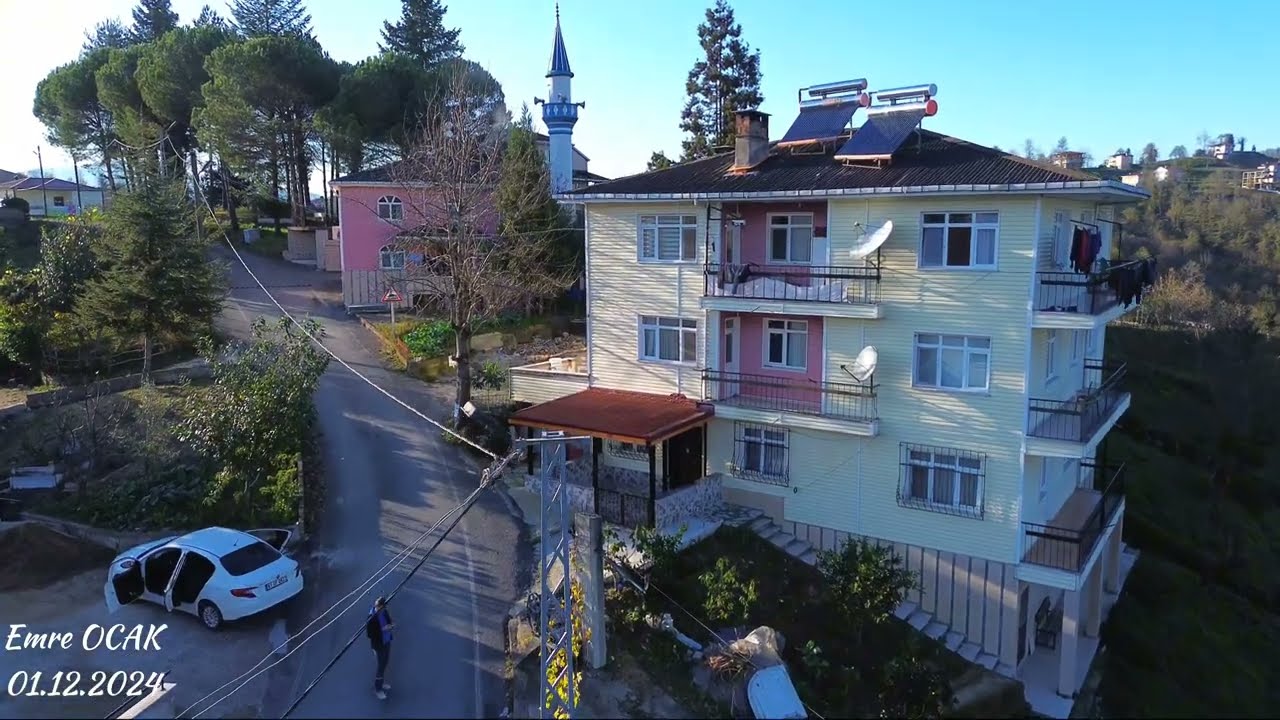 Sarıkaya Mahallesi Bolit mevkii görüntüler TRABZON OF