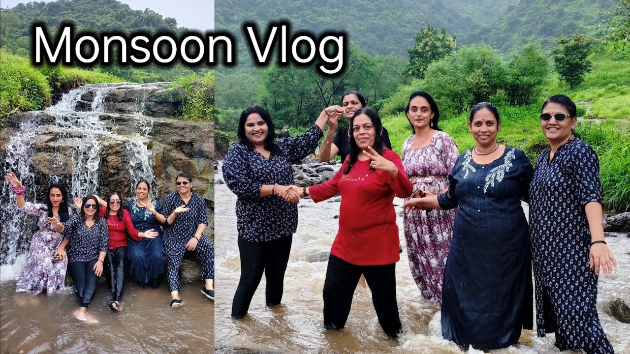 Enjoy Monsoon With Friends | Maharashtra Monsoon Vlog |&nbsp;Travel Vlog | Monsoon Vlog In Navi Mumbai |