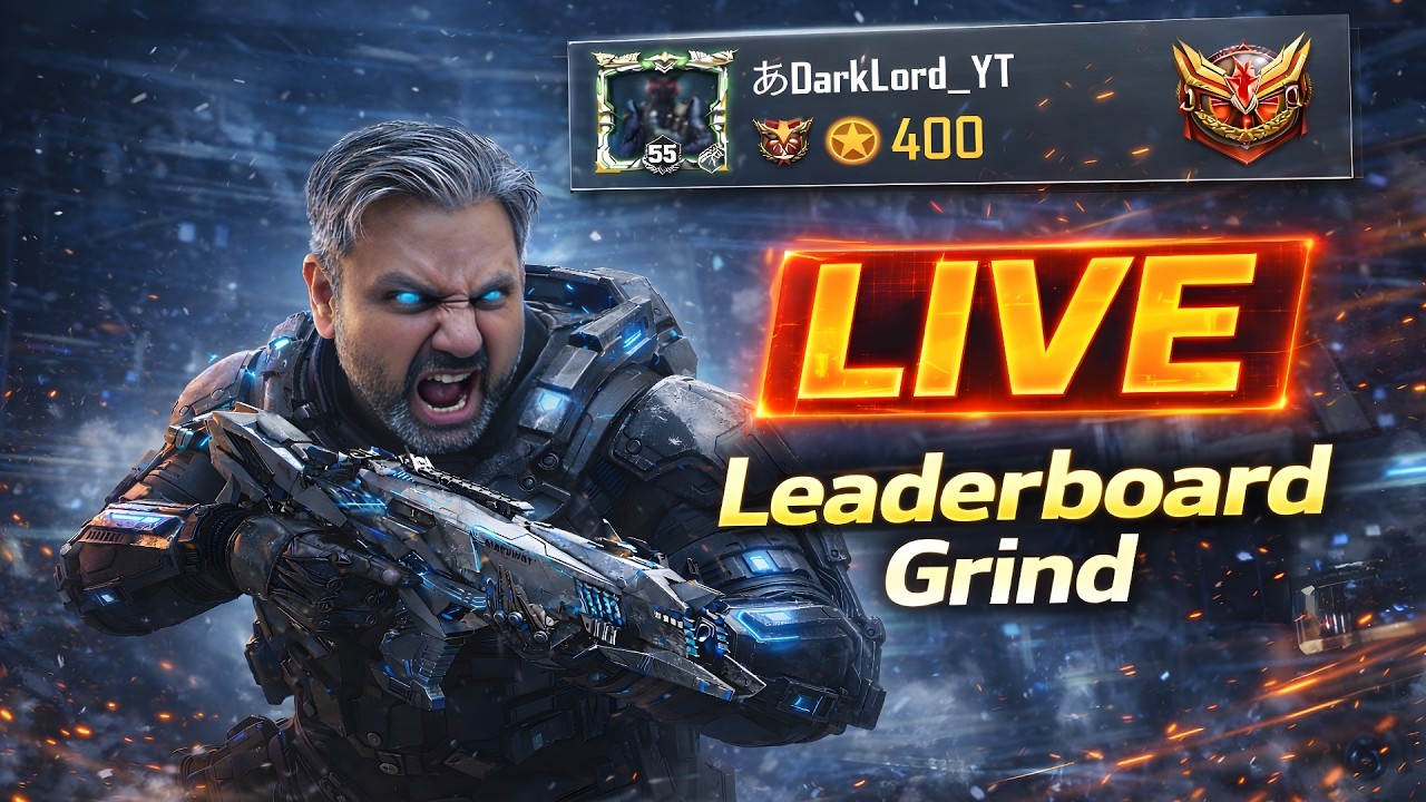 🔴 LIVE🔴 COD Mobile Rank Push | Top 1k Leaderboard