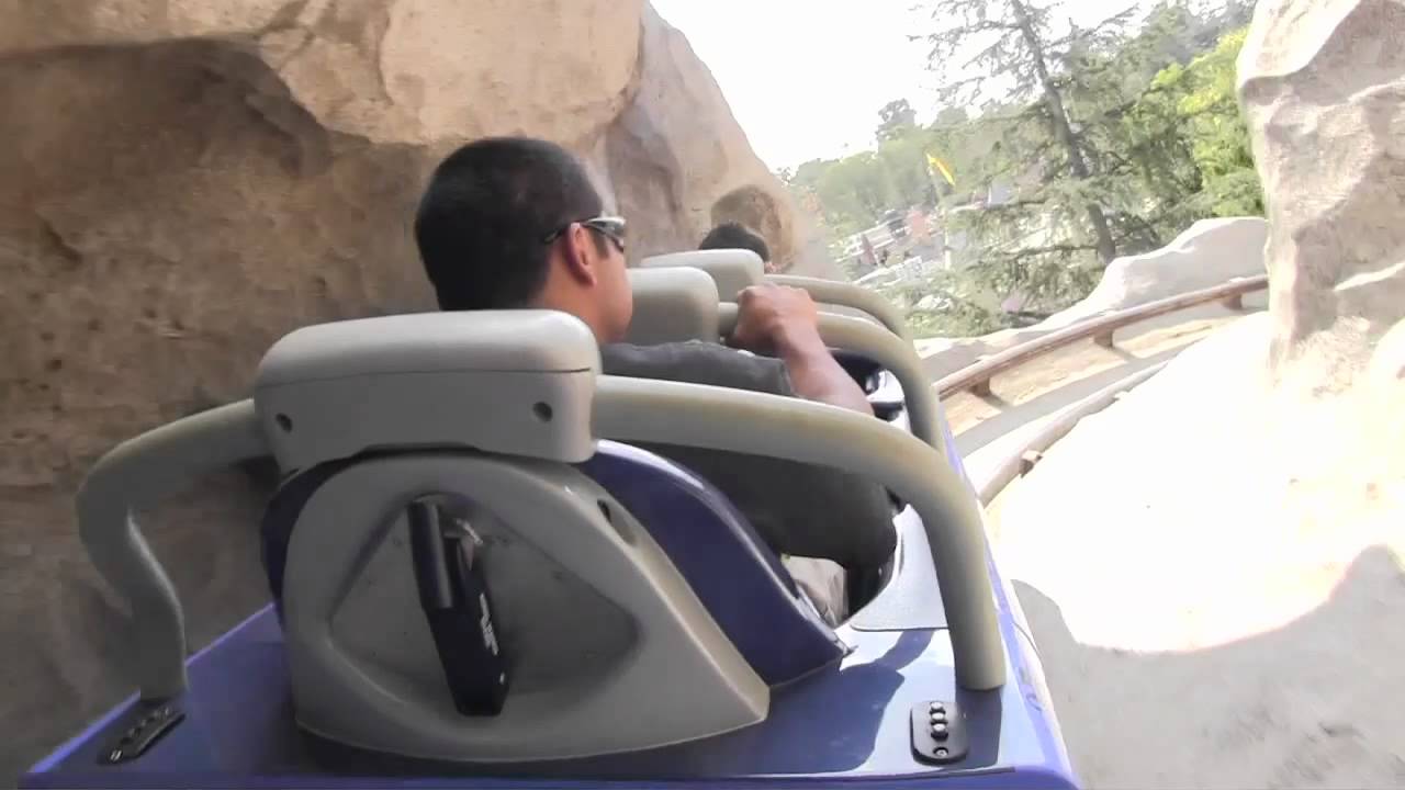 New Matterhorn Bobsleds POV Disneyland California