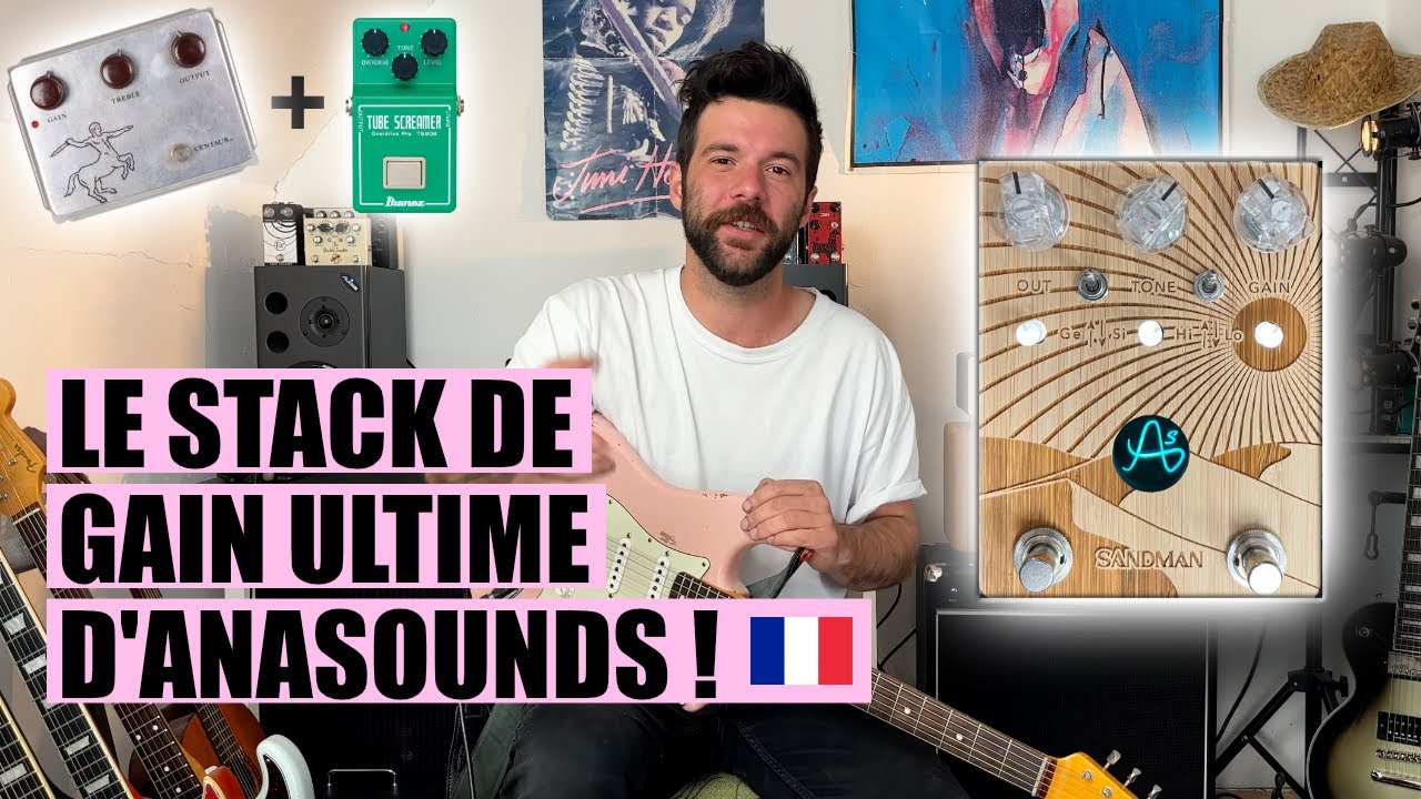 LA pédale que tout le monde demandait! 🇫🇷 Anasounds Sandman (Savage Mk1 + Ego Driver) Demo