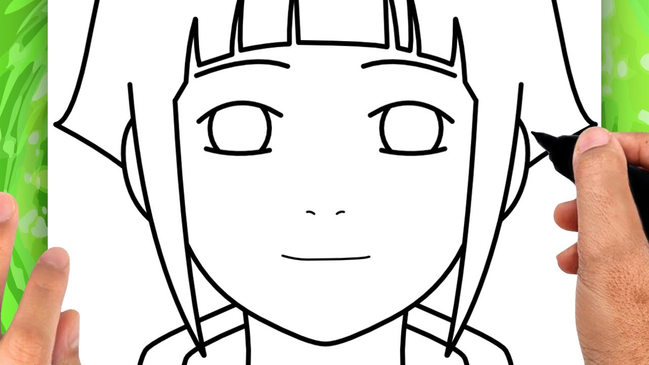 COMMENT DESSINER HINATA FACILEMENT | DESSIN DE HINATA FACILE