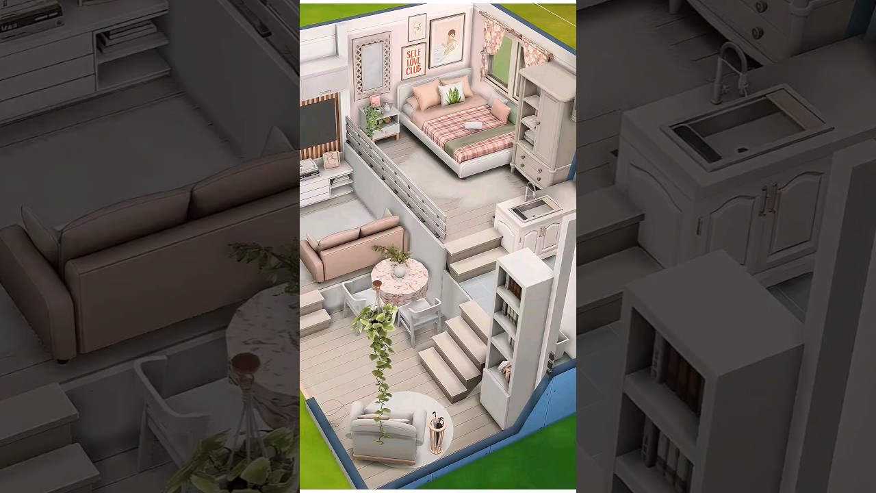 ASMR BUILDING microAPARTMENT ✨(CC)💕#sims4 #thesims4 #simstok #ts4&nbsp;#sims #thesims #simsbuild&nbsp;#asmr