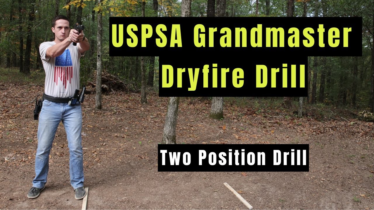 Двухпозиционная тренировка для стрельбы без стрельбы - Grand Master Dryfire Training - USPSA - IP...