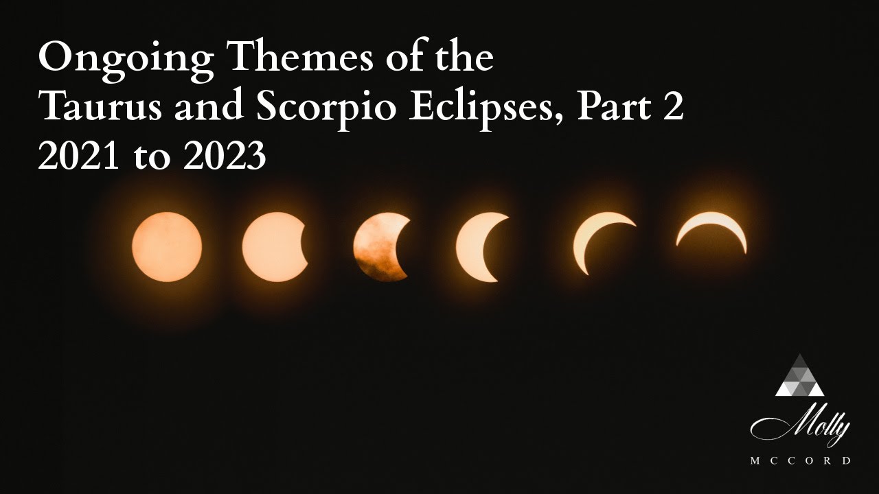 Ongoing Themes of the Taurus and Scorpio Eclipses - 2021 to 2023 Astrology