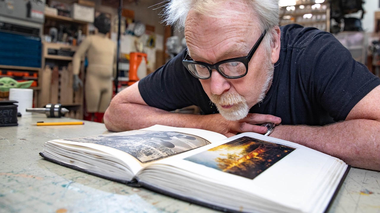 Young Adam Savage's Pinterest Board (Before Pinterest)