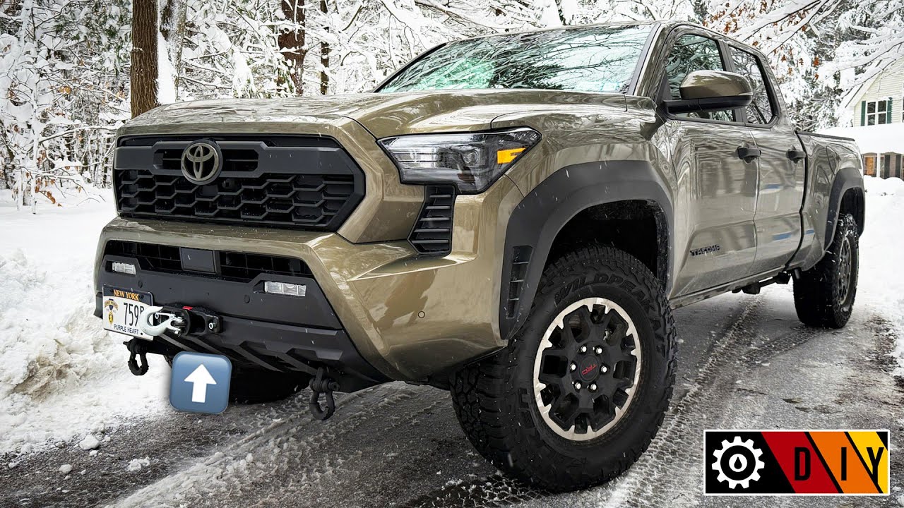 Tacoma Hidden Winch Bumper - Watch This First!
