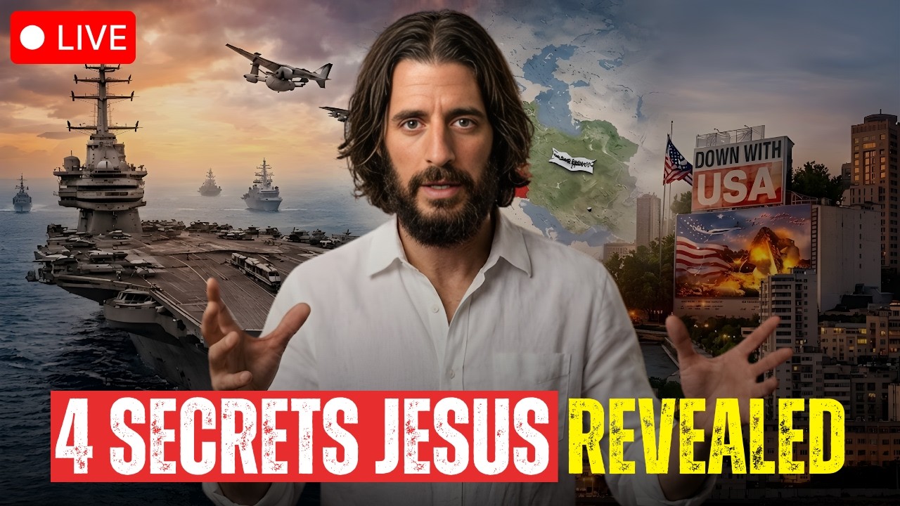 Jesus Revealed 4 Secrets Behind the Iran Attack — Believers Must Pay Attention | Jonathan Roumie
