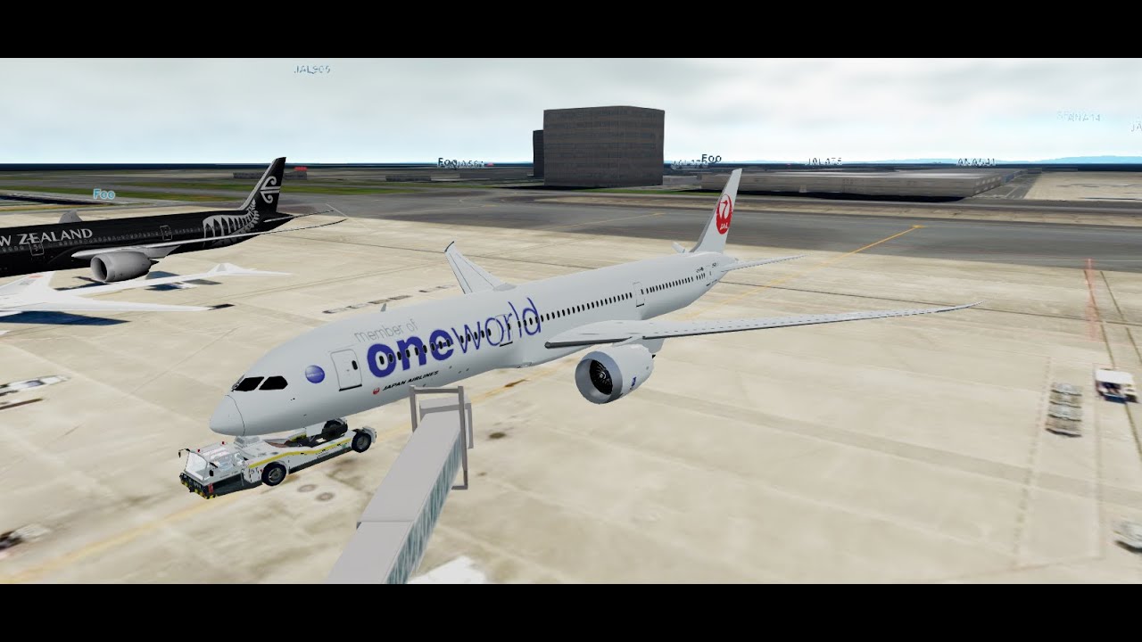 JAPAN AIRLINES 787 HND - GMP FLIGHT (LIVE)