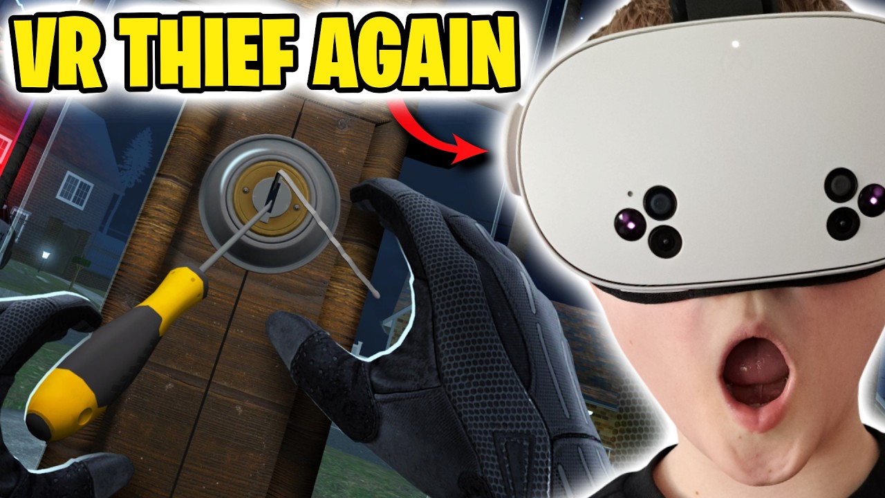 I Tried Stealing Again in VR… Thief Simulator VR 😱