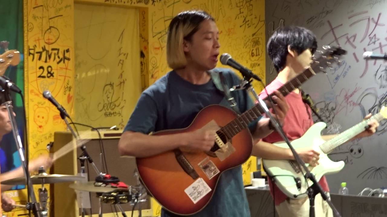 シャムキャッツ - GIRL AT THE BUS STOP @ タワーレコード梅田NU茶屋町店 2016/09/10