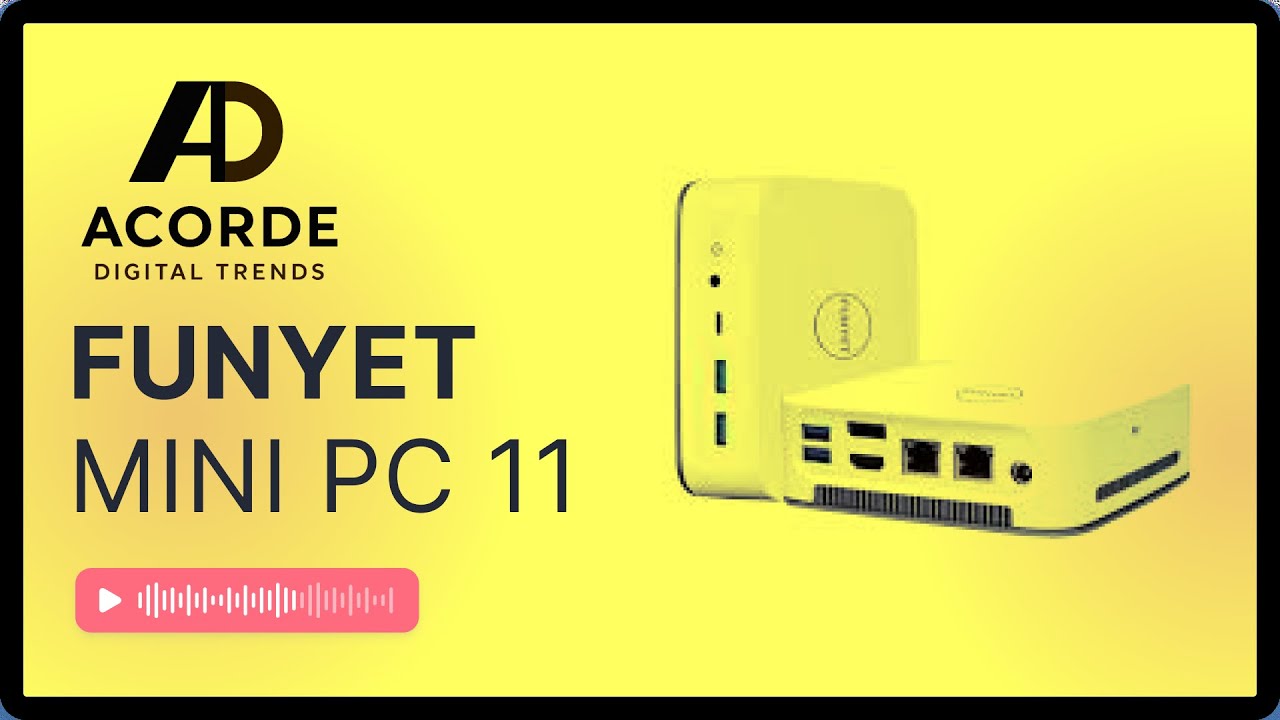 FUNYET Mini PC Win 11 Pro Laptop