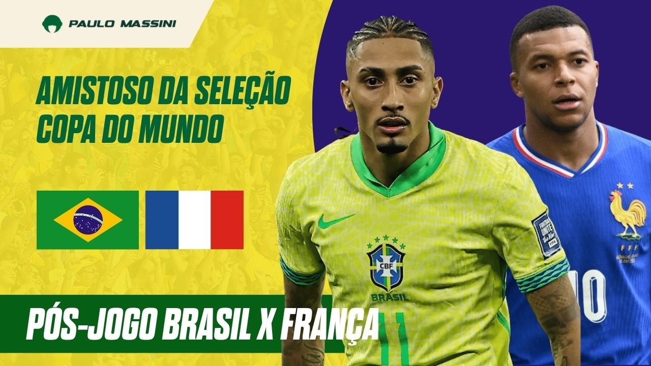 🚨AMISTOSO BRASIL X FRAN&Ccedil;A. P&Oacute;S-JOGO. COLETIVA CARLO ANCELOTTI. COPA DO MUNDO 2026.