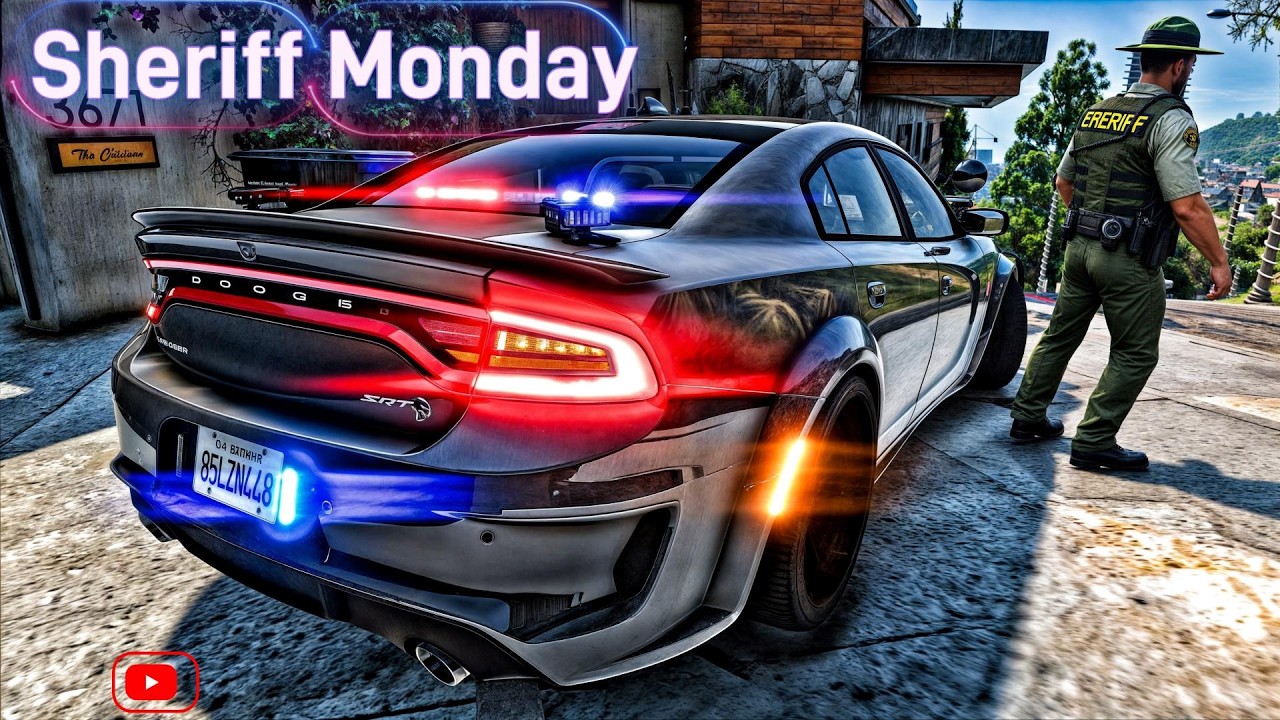 GTA 5 MODS LSPDFR SHERIFF MONDAY 2025 | GTA 5 Lspdfr Mod EP6