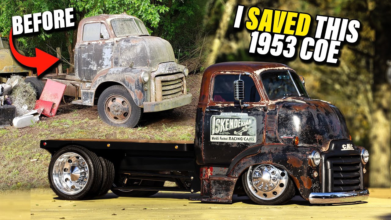 I RESCUED this 1953 GMC COE 5 Years Ago and FINALLY Finished It!