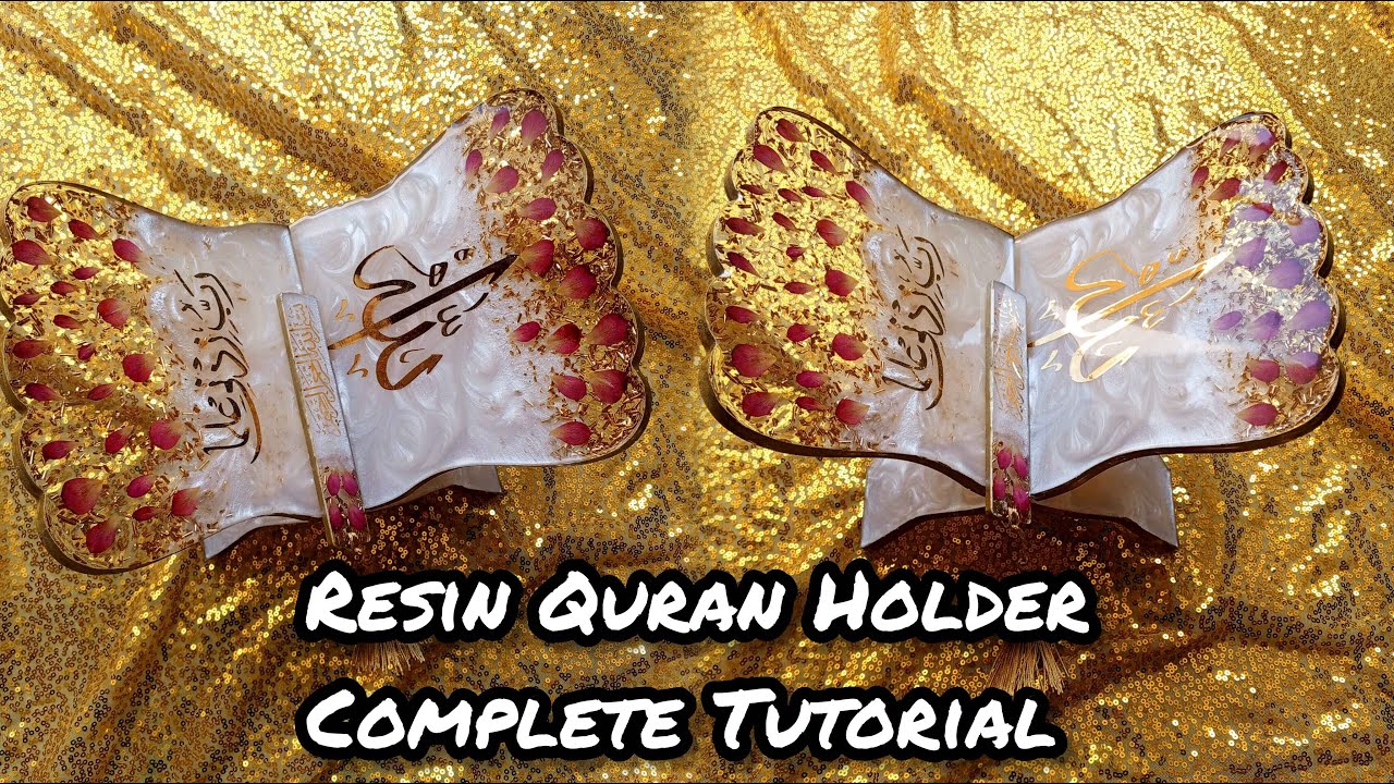 How to make Resin Quran Holder Step by Step | Start your own Business
