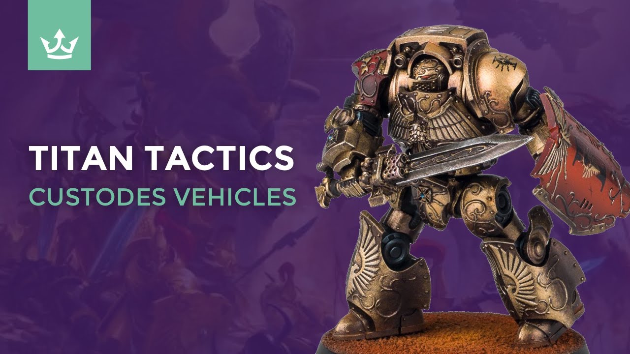 Custodes Vehicles and Dreadnought tactics