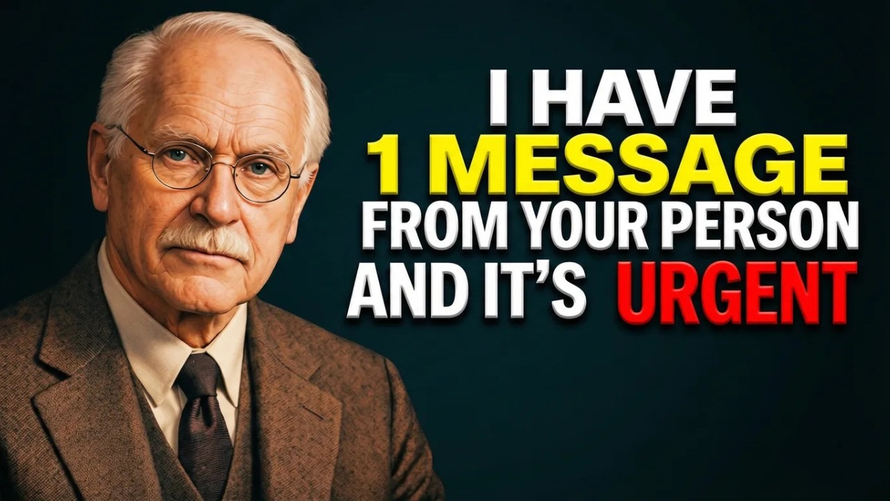 I Have 1 Message From Your Person and It's Urgent || Carl Jung