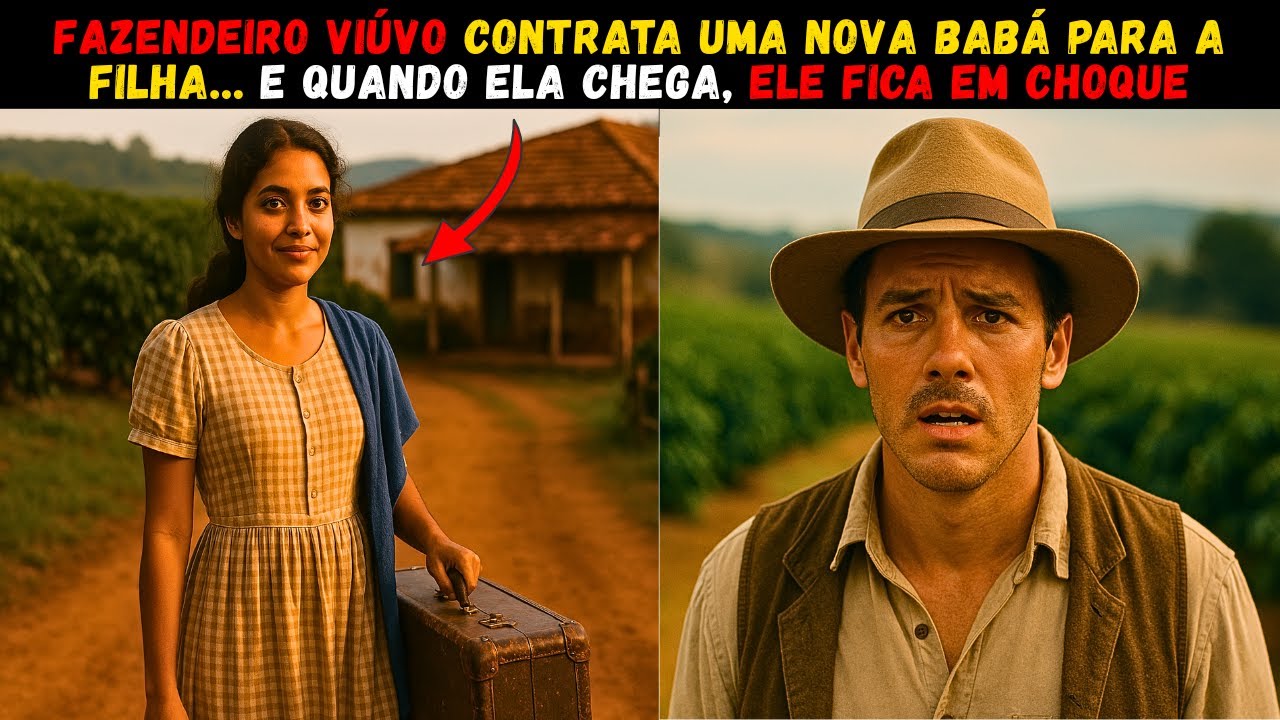 FAZENDEIRO VIÚVO CONTRATA UMA NOVA BABÁ PARA A FILHA, QUANDO A VÊ ELE FICA EM CHOQUE...