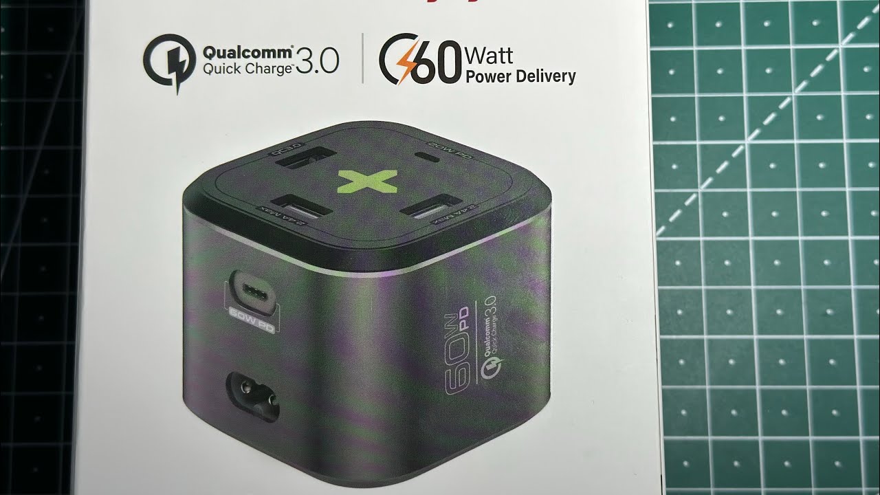 Fast Charger PROMATE Power Cube - unboxing