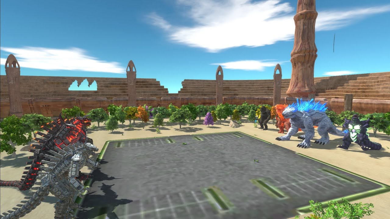 UNBELIVABLE! Shimo saves his friends from Mecha-Godzillas Force!
