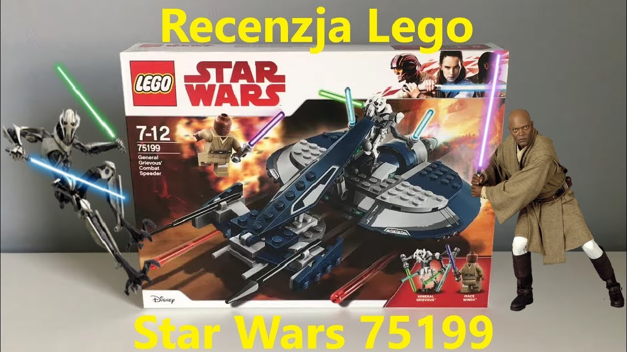 Lego Star Wars 75199 Ścigacz Bojowy Generała Grivousa | RECENZJA
