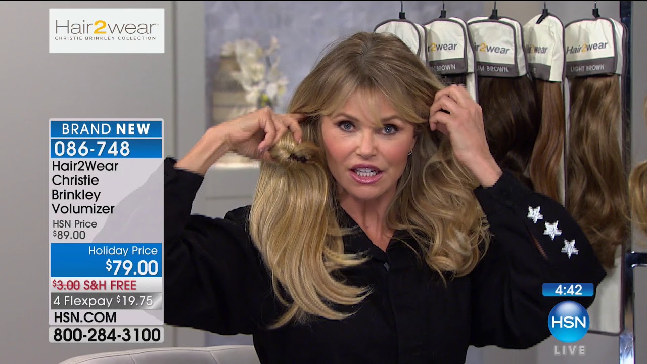 HSN | Christie Brinkley Hair Extensions & Skincare 10.10.2017 - 03 PM