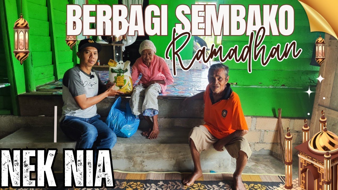 Berkah Ramadhan Berbagi Sembako Nenek Nia dll❗Terimelaseh Donatur