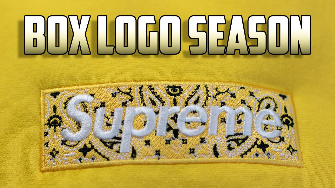 Supreme Box Logo Season