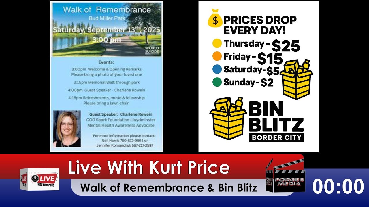Walk of Remembrance & Bin Blitz